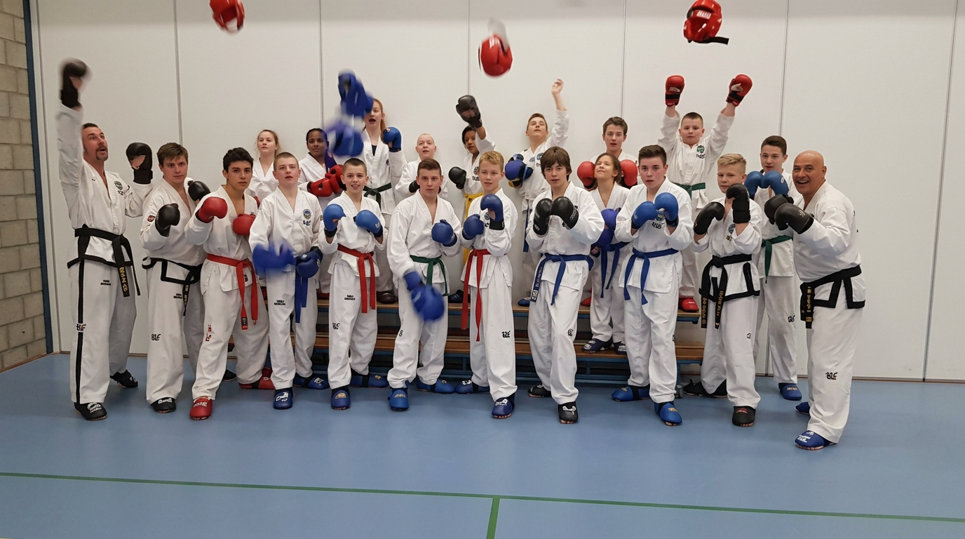 Sparring training Taekwon-Do Chong Do Kwan Schijndel